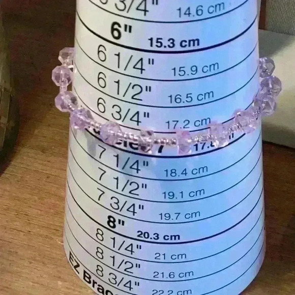 Purple Strecth Bracelet - Picture 3 of 4